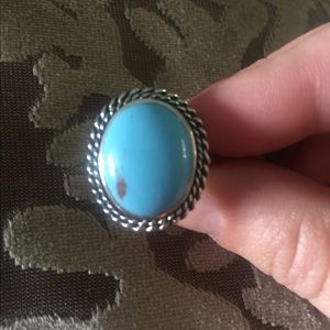 925 Sterling Silver Tuquoise Ring